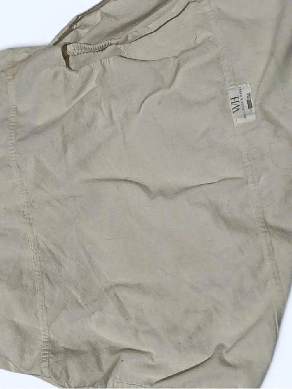 Light Beige Hamper Bag for Laundry